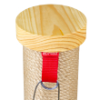 Red Point Scratch Кігтеточка-стовпчик джутова з мишкою, 40 х 40 х 76 см - 3
