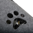 Red Point Kitty Tunnel Будиночок-тунель з мишкою для котів сірий, 85 х 28 х 28 см - 2