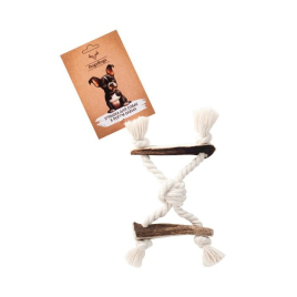 DogsRogs BostonS Іграшка з рогом оленя для собак, 24 см