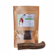 DogsRogs Оленячі роги М+ для собак середніх та великих порід, товсті, 20 см