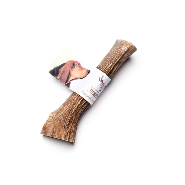 DogsRogs Оленячі роги М+ для собак середніх та великих порід, товсті, 20 см - 4