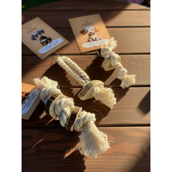 DogsRogs Malti1 Іграшка з рогом оленя для собак, 14 см - 1