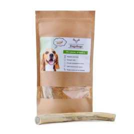 DogsRogs Оленячі роги L для собак середніх порід, м'які, 30 см