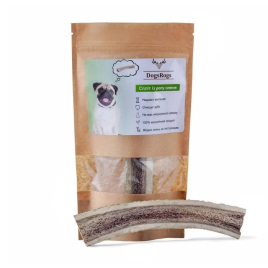 DogsRogs Спліт із рогів оленя M для собак малих і середніх порід, середньої твердості, 20 см