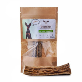 DogsRogs Роги лося S для собак малих порід, тверді, 10 см