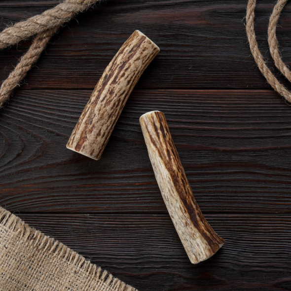 DogsRogs Роги лося S для собак малих порід, тверді, 10 см - 3