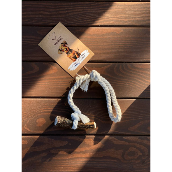 DogsRogs VelshS Іграшка з рогом оленя для собак, 30 см - 1