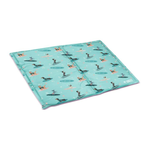 Croci Fresh Охолоджувальна підстилка Серфінг для собак і котів, 65х50 см