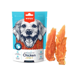 Wanpy Chicken Jerky Куряче філе в’ялене для собак, 100 г