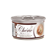 Cherie Signature Gravy Mix Tuna &amp; Chiсken Вологий корм для котів шматочки жовтоперого тунця та курки в соусі, 80 г