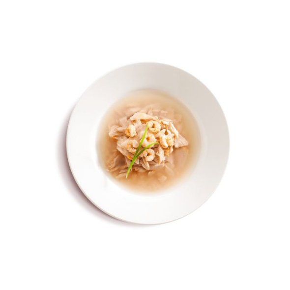 Cherie Signature Gravy Mix Tuna &amp; Shrimp Вологий корм для котів шматочки жовтоперого тунця та креветок у соусі, 80 г - 1