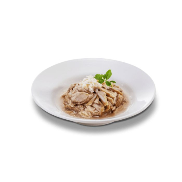 Cherie Hairball Control Tuna &amp; Crab Вологий корм для котів шматочки тунця та краба в соусі, 80 г - 1