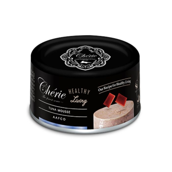 Cherie Healthy Living Tuna Mousse Вологий корм для котів мус з тунцем, 80 г