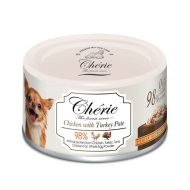 Cherie Dog Pate Chicken with Turkey Вологий корм для собак куряче пате з індичкою, 80 г