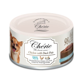 Cherie Dog Pate Chicken with Duck Вологий корм для собак куряче пате з качкою, 80 г