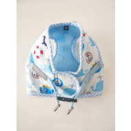 Chloe's Home Шлея для собак Florida marine синя XS