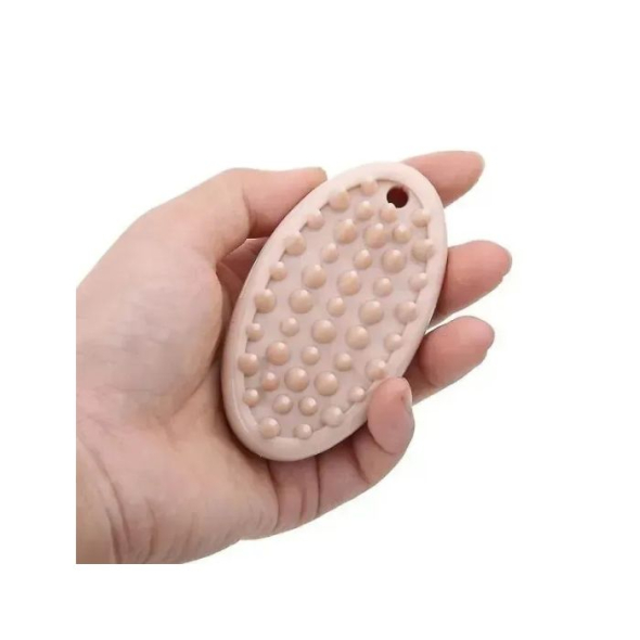 DoggyMan Силіконова щітка для вичісування собак і котів, 4 х 8 см - 1