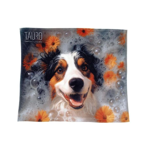 Tauro Pro Line М'який плед з австралійською вівчаркою, 127 х 152 см