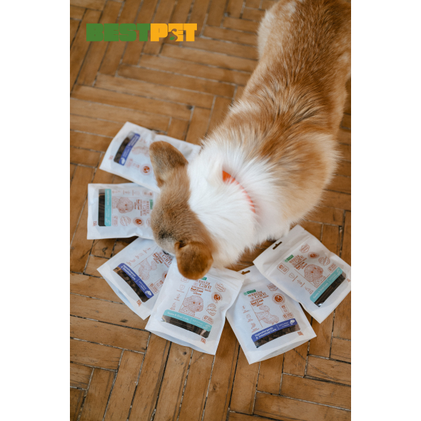 Nature's Protection Superior Care Red Coat Gums &amp; Oral Care Беззернові ласощі для юніорів із рудим забарвленням з протеїном комах, 150 г - 3