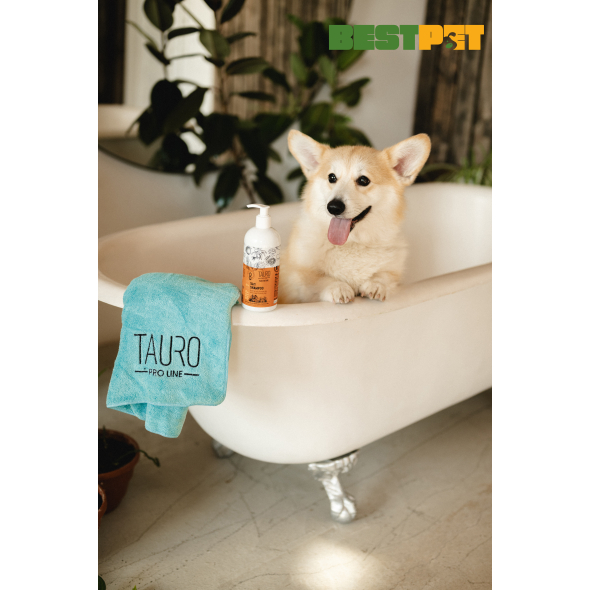 Tauro Pro Line Pure Nature 5in1 Shampoo Зволожувальний шампунь для собак і котів, 400 мл - 1