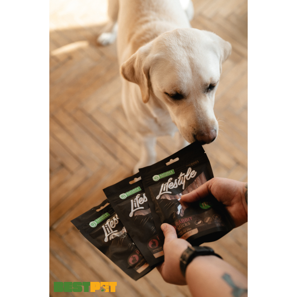 Nature's Protection Lifestyle Rabbit sticks Ласощі для собак стіки з кролика, 75 г - 2