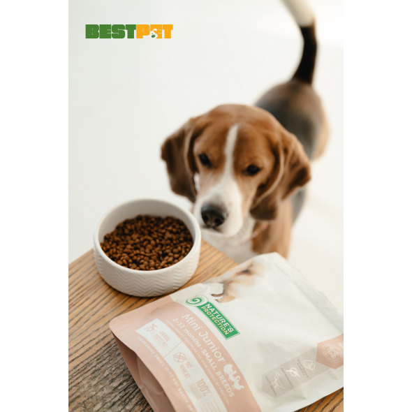 Nature's Protection Mini Junior Small Breeds Сухий корм для цуценят малих порід з м'ясом птиці, 500 г - 2