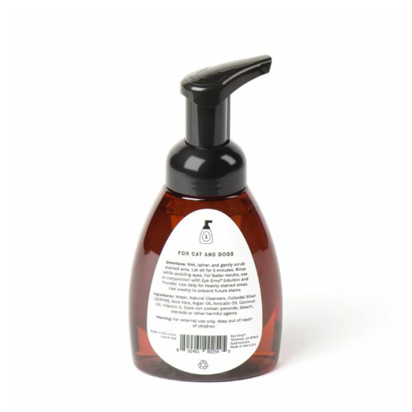 Eye Envy Tear Stain Facial Cleanser Очищувальна пінка від слізних плям у собак і котів, 250 мл - 1
