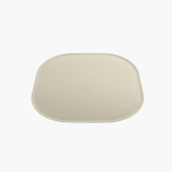 FIBOO Антиковзкий килимок під миску, бежевий, 32 х 32 см