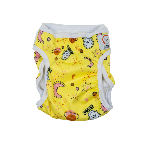 MISOKO Набір багаторазових підгузків для собак-сук, Sweet Dream, розмір S, 3 шт - 3