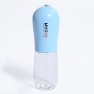 MISOKO Пляшка для подорожей для собак і котів пластикова блакитна, 380 мл