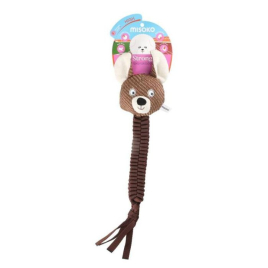 MISOKO Міцна іграшка для собак з мотузкою кенгуру, 42 см