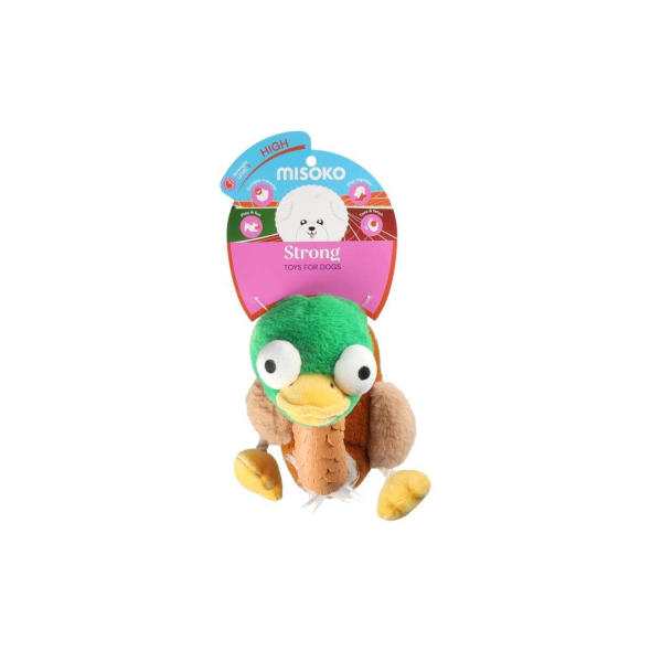MISOKO Міцна іграшка для собак качка TPE, 45 см - 1