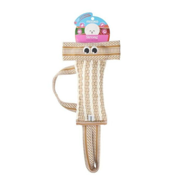 MISOKO Надзвичайно міцна іграшка для собак джут, 24 см