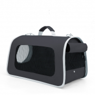 PAW COUTURE сумка-переноска для домашніх тварин, 52 х 24 х 28 см, розмір М, чорна