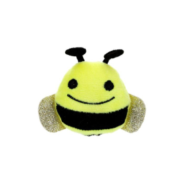 HIPPIE PET Іграшка для котів Бджілка жовта 8 см