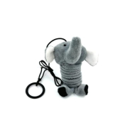 HIPPIE PET Іграшка для котів Слоник з мотузкою 14 см