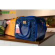 MISOKO Дорожня сумка для домашніх тварин, 41.5 x 23 x 28 см, темно-синя - 6