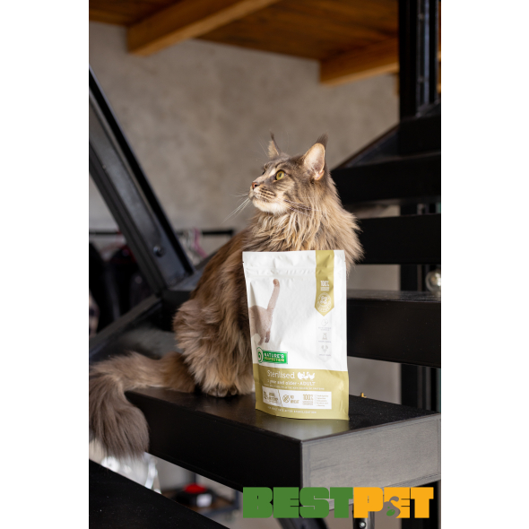 Nature's Protection Sterilised Сухий корм для стерилізованих котів, 400 г - 2