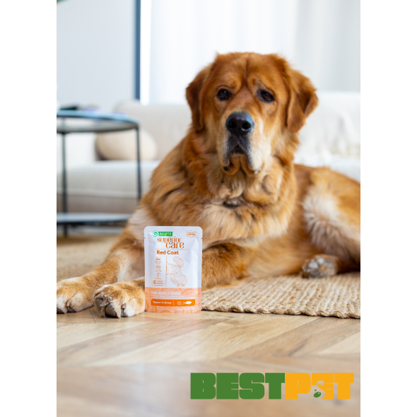 Nature's Protection Superior Care Red Coat Adult Tuna Додатковий вологий корм для собак з рудим забарвленням з тунцем, 70 г - 2