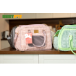 MISOKO Дорожня сумка для домашніх тварин, 41.5 x 23 x 28 см, рожева - 8