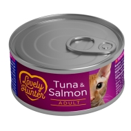 Lovely Hunter Adult cats Tuna &amp; Salmon Вологий корм для дорослих котів з тунцем і лососем, 85 г