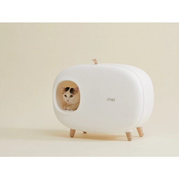MAKESURE Туалет для котів, білий - 1