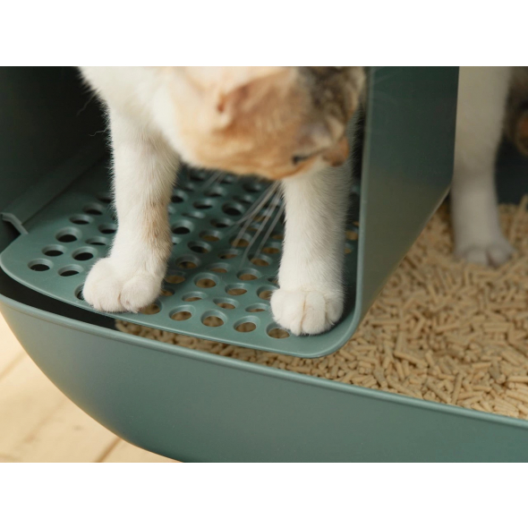 MAKESURE Туалет для котів, моховий зелений - 2