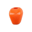 MR.STRONG іграшка для собак, полуниця, помаранчева, 7.5 x 6.5 см