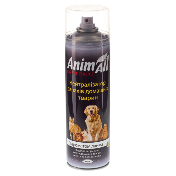 AnimAll Нейтралізатор запаху з ароматом Лайму, 500 мл