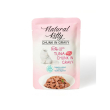 Natural Kitty Chunk in Gravy Chicken and Tuna Вологий корм для котів курка і тунець в соусі, 85 г