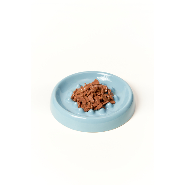 Natural Kitty Chunk in Gravy Chicken, Tuna with Beef Вологий корм для котів курка, тунець і яловича печінка у соусі, 85 г - 1