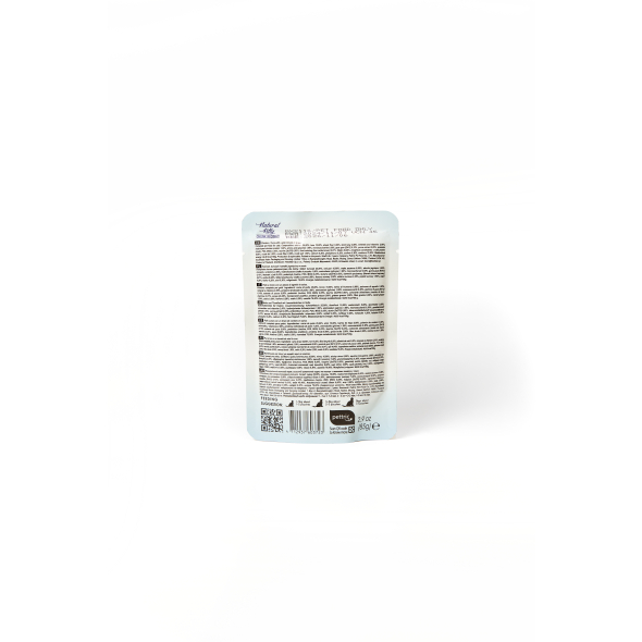 Natural Kitty Chunk in Gravy Chicken, Tuna with Lamb Вологий корм для котів курка, тунець і легені ягняти у соусі, 85 г - 2