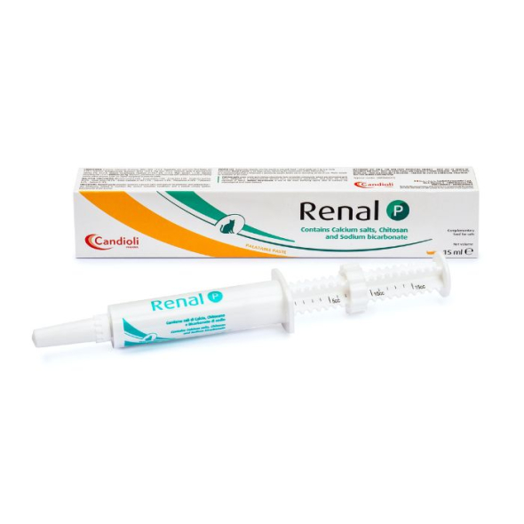 Candioli Renal P (Ренал P) Паста для підтримки нормальних метаболічних процесів і правильної функції нирок у котів, 15 мл