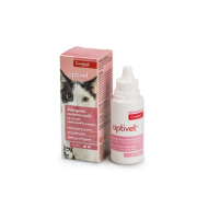 Candioli Optivet (Оптівет) Засіб для очищення очей для собак, котів та дрібних тварин, 50 мл